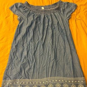 Old Navy chambray dress